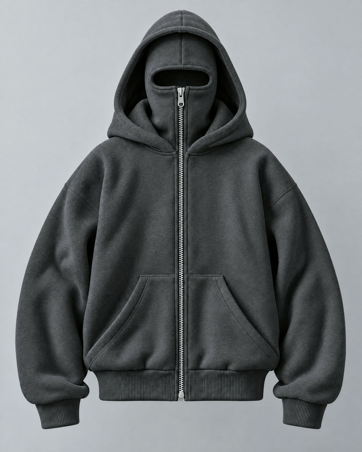 Sweat NOFACE PARIS gris foncé, vue de face