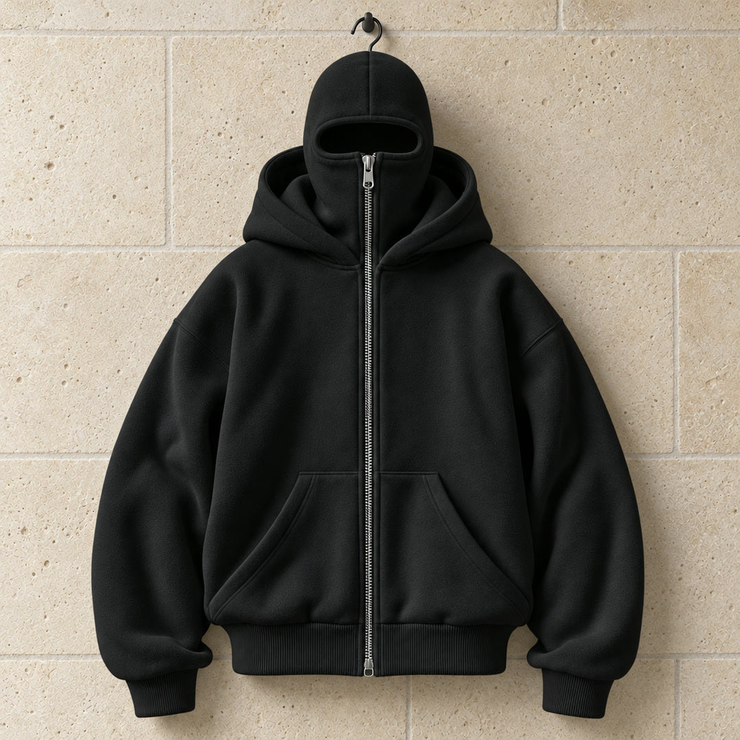Sweat cagoule noir